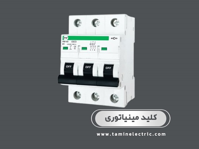 مشخصات روی کلیدهای مینیاتوری