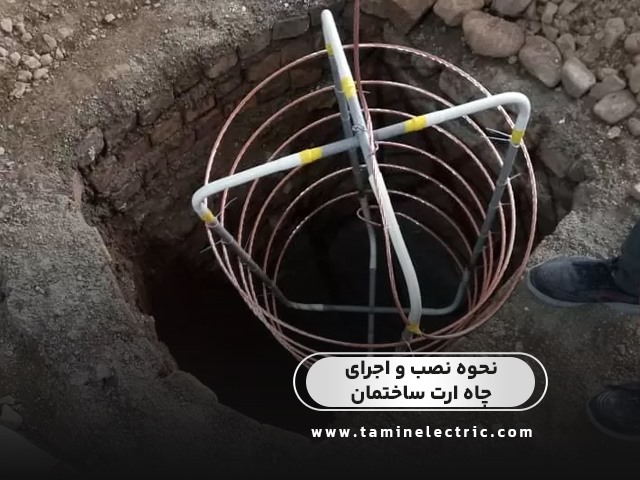 نحوه نصب و اجرای چاه ارت ساختمان و منازل مسکونی