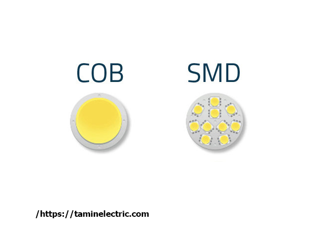 تفاوت COB LED و SMD LED