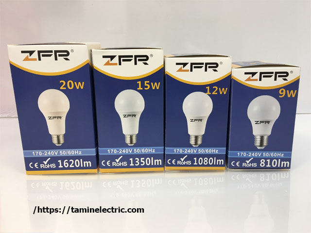 ارائه محصولات روشنایی ZFR (زد اف آر) در نمایشگاه برق مشهد