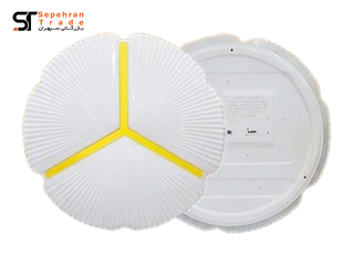 چراغ سقفی دکوراتیو مولتی کالر 80 وات کد 06 شاه چراغ پارسیان