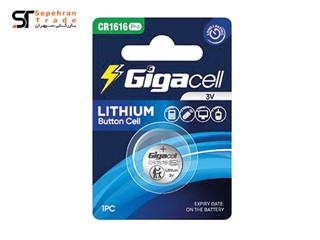 باتری سکه ای لیتیوم پرو کارتی سایز 1616 گیگاسل