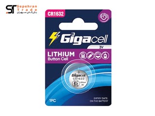 باتری سکه ای لیتیوم کارتی سایز 1632 گیگاسل