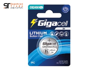 باتری سکه ای لیتیوم پرو کارتی سایز 2450 گیگاسل