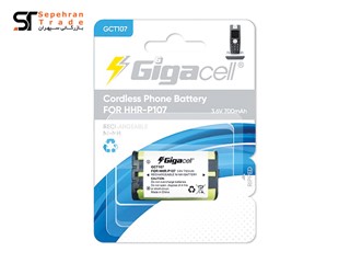 باتری تلفنی 700 میلی آمپر شارژی کارتی کد P 107 گیگاسل