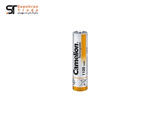 باتری نیم قلمی 1100 میلی آمپر شارژی Ni MH سایز AAA کملیون