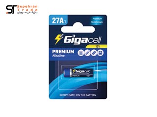 باتری ریموتی (دزدگیر) پریمیوم آلکالاین کارتی سایز A27 گیگاسل