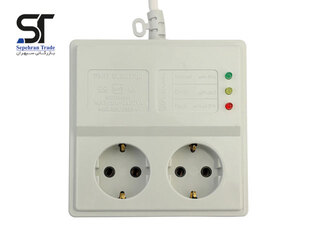 محافظ برق 2 خانه یخچال با کابل 3 متری پارت الکتریک
