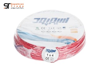 سیم برق افشان 1 در 4 قرمز سیمپود
