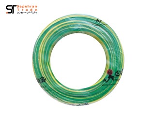سیم برق افشان ارت نمره 1.5 سبز و زرد مغان