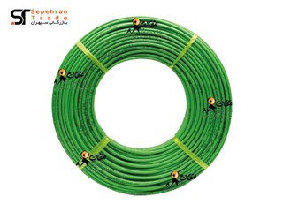سیم برق افشان نمره 2.5 سبز مغان