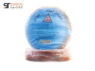 سیم برق افشان نمره 1.5 قهوه ای خراسان افشارنژاد