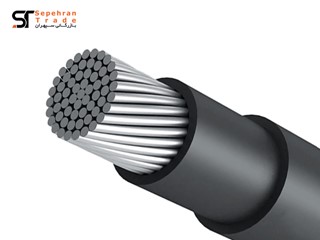 کابل آلومینیوم 1 در 300 روکش PVC افلاک الکتریک خراسان