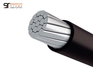 کابل آلومینیوم 1 در 70 روکش PVC افلاک الکتریک خراسان