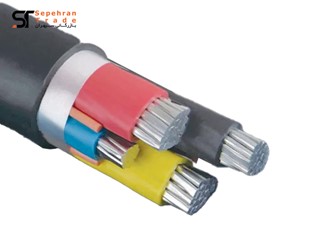 کابل آلومینیوم 3.5 رشته 16+25*3 روکش XLPE افلاک الکتریک خراسان