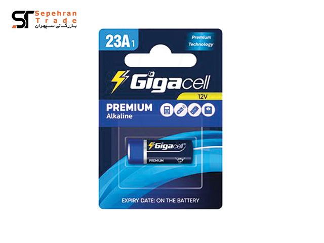 باتری ریموتی (دزدگیر) پریمیوم آلکالاین کارتی سایز A23 گیگاسل