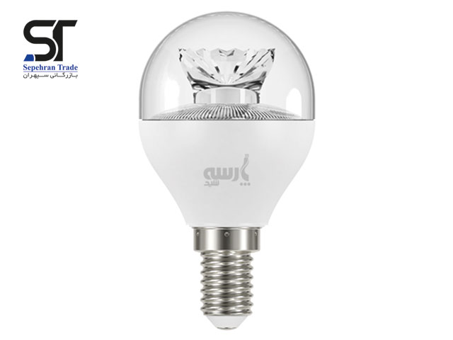 لامپ حبابی کریستالی ۶ وات پایه E27 پارسه شید