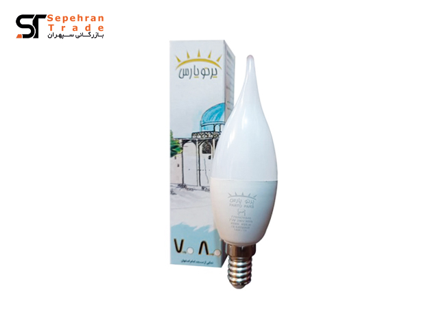 لامپ ال ای دی اشکی 7 وات E14 پرتو پارس