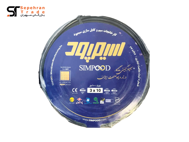 کابل برق افشان 3 در 10 سیمپود