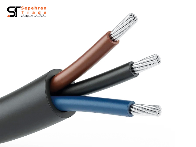 کابل آلومینیوم 3 در 95 روکش PVC افلاک الکتریک خراسان