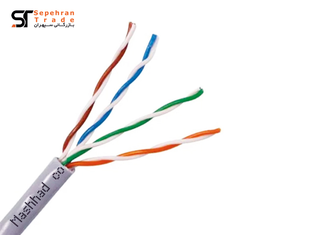 کابل تلفن 4 زوج 0.6 هوایی مغان