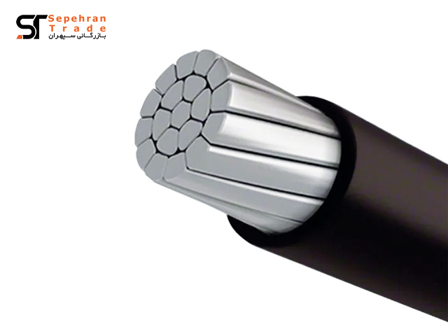 کابل آلومینیوم 1 در 50 روکش PVC افلاک الکتریک خراسان