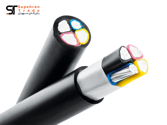 کابل آلومینیوم 3 در 150 مغان