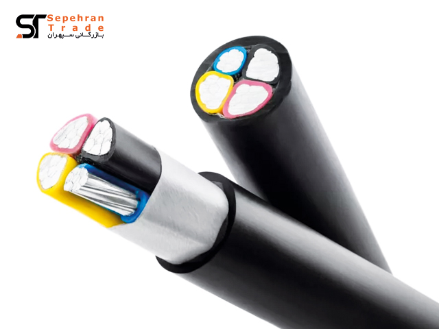 کابل آلومینیوم 4 در 120 روکش PVC افلاک الکتریک خراسان