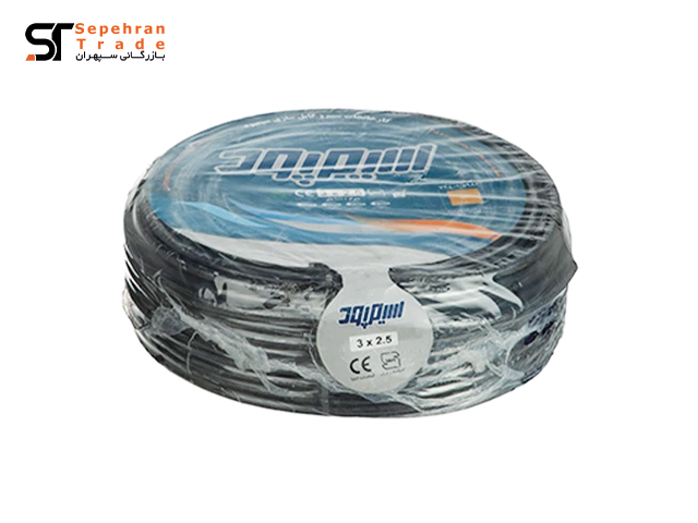 کابل برق افشان 3 در 2.5 سیمپود