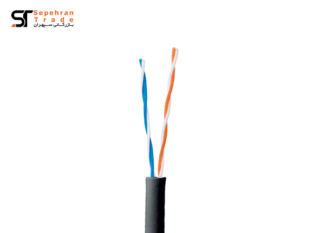 کابل مخابراتی هوایی 2 زوج 0.6 خراسان افشارنژاد