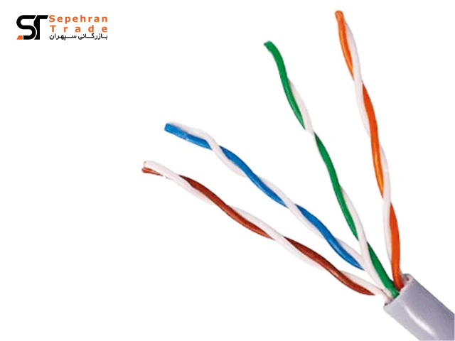 کابل مخابراتی 4 زوج 0.6 هوایی خراسان افشارنژاد