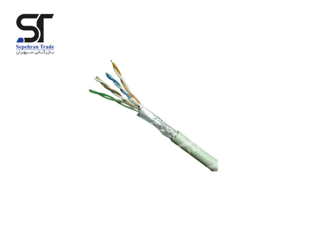 کابل شبکه مدل CAT5 SFTP طول 305 متر بلدن