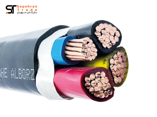 کابل قدرت مفتولی 70+150*3 متال