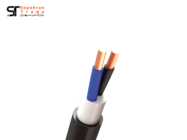 کابل مفتول 2 در 2.5 شهاب جم