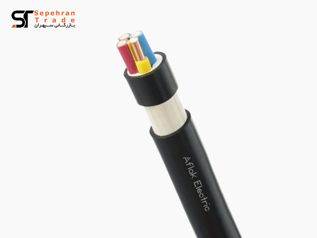 کابل برق مفتول 4 در 25 افلاک الکتریک خراسان