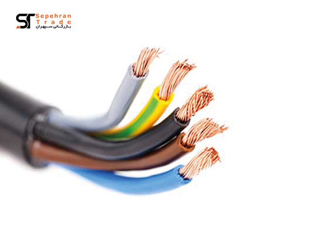کابل برق افشان 5 در 1.5 خراسان افشارنژاد